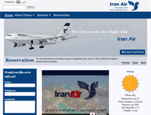 Tablet Screenshot of iranair.se